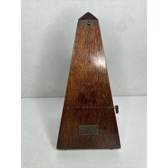 Vintage Shattingers St. Louis MO Metronome Wooden Working